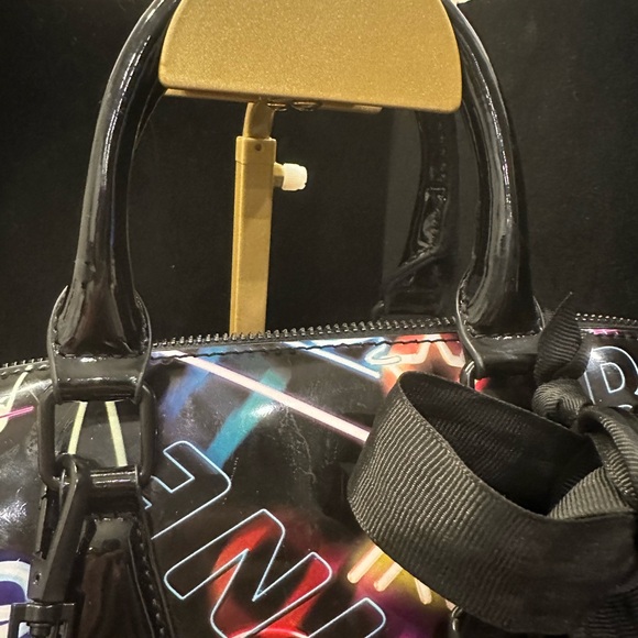Aldo Multicolor Neon Print Satchel - Picture 4 of 8